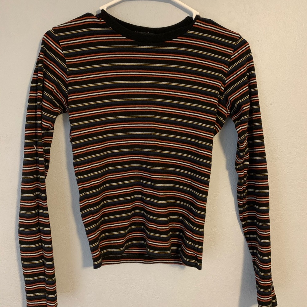 Brandy Melville multi colored long-sleeve shirt!